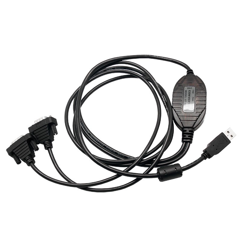 USB轉(zhuǎn)二口 RS-232轉(zhuǎn)換器